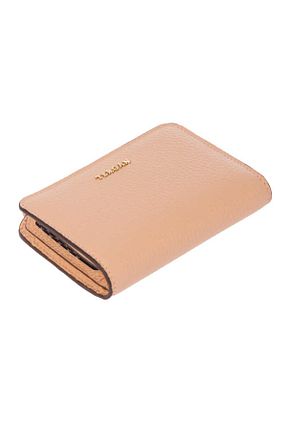 کیف پول بژ زنانه ابعاد کوچک Tergan - کد 822490520