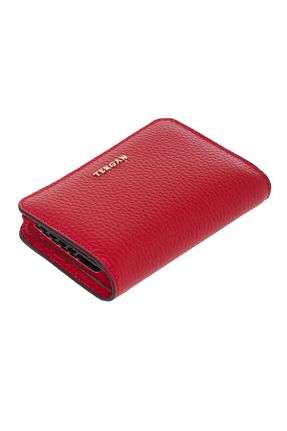 کیف پول قرمز زنانه ابعاد کوچک Tergan - کد 822488585