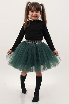 دامن سبز بچه گانه پارچه Milangel - کد 872994077