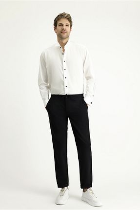 پیراهن سفید مردانه رگولار Kiğılı - کد 849763833