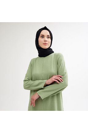 ست بالاتنه و پائین تنه حجاب سبز زنانه کارگو Plistre - کد 832613512