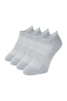 جوراب طوسی زنانه پنبه ای DuraSocks - کد 794840073