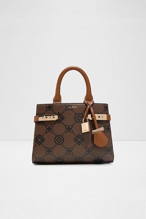 کیف دوشی قهوه ای زنانه چرم مصنوعی Aldo - کد 905722392
