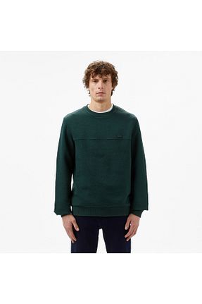 سوئیشرت سبز مردانه ساده Lacoste - کد 364290393