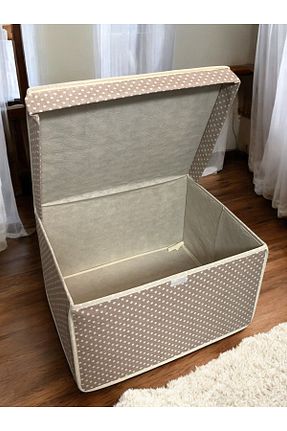 نظم دهنده کمد بژ پارچه Genel Markalar - کد 80867986