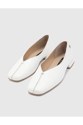 بابت بژ زنانه چرم خالص İlvi - کد 905756965