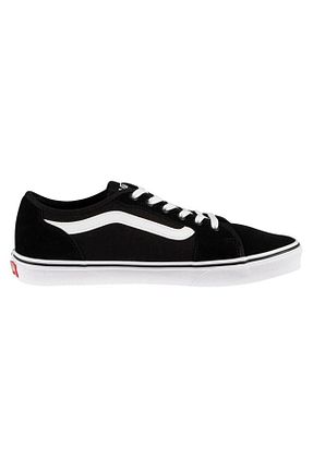 کفش اسنیکر مشکی مردانه چرم اصل Vans - کد 754361766