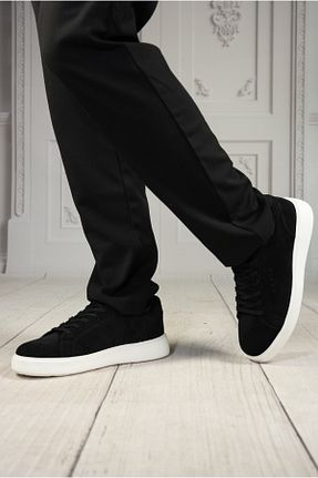 کفش اسنیکر مشکی مردانه چرم اصل DAXİS Sportwear Company - کد 905784852