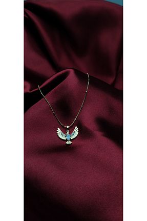 گردنبند استیل ( فولاد ) زرد استیل (فولاد) RENGARENG - کد 905593776