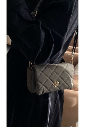 کیف دوشی طوسی زنانه چرم مصنوعی Cosy Bag - کد 785893165