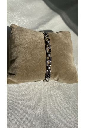 دستبند جواهر طوسی زنانه زیرکن ZRN AKSESUAR - کد 905835178