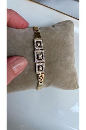 دستبند جواهر زرد زنانه زیرکن ZRN AKSESUAR - کد 905832327