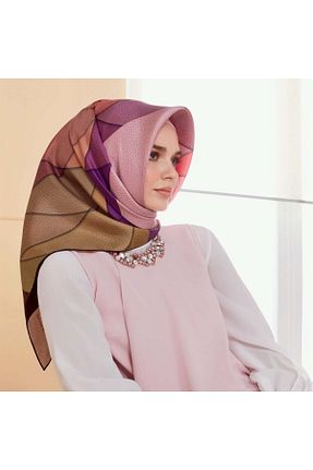 روسری بنفش پلی استر Armine - کد 162141716