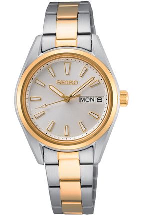 ساعت مچی زرد زنانه 36-40 میلی متر Seiko - کد 182106484