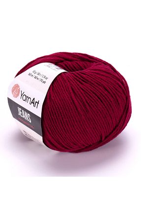 نخ بافندگی زرشکی Yarnart - کد 69942508