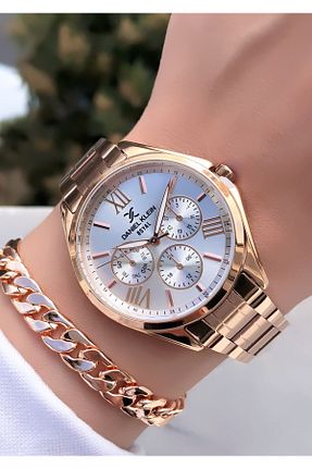 ساعت مچی صورتی زنانه 36-40 میلی متر Daniel Klein - کد 350875288