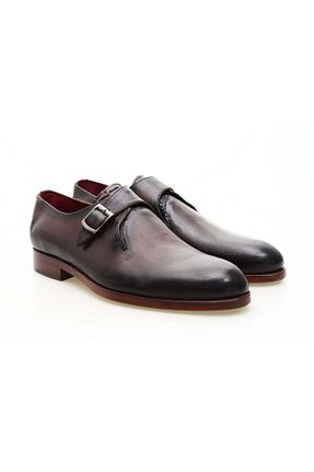 کفش کلاسیک قهوه ای مردانه پاشنه کوتاه (1 - 4 سانتی متر) Butik - کد 905927191