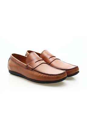 کفش کلاسیک قهوه ای مردانه پاشنه کوتاه (1 - 4 سانتی متر) Butik - کد 905929644