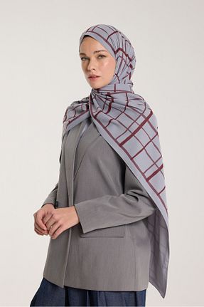 شال زرشکی زنانه PURESCARFS - کد 917789974