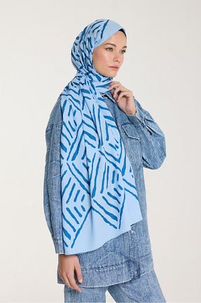 شال آبی زنانه PURESCARFS - کد 917790031