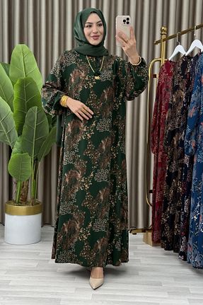 لباس سایز بزرگ سبز زنانه سایز بزرگ Mercan - کد 917789301