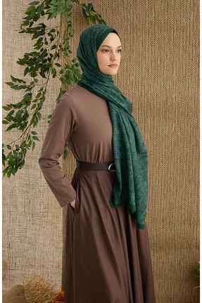 شال سبز زنانه Fatma Atasoy - کد 906017260