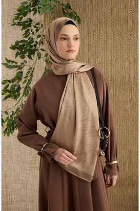 شال قهوه ای زنانه Fatma Atasoy - کد 906017535