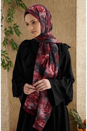 شال قرمز زنانه Fatma Atasoy - کد 906018093