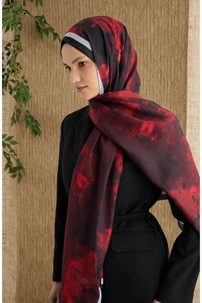 شال قرمز زنانه Fatma Atasoy - کد 906021632