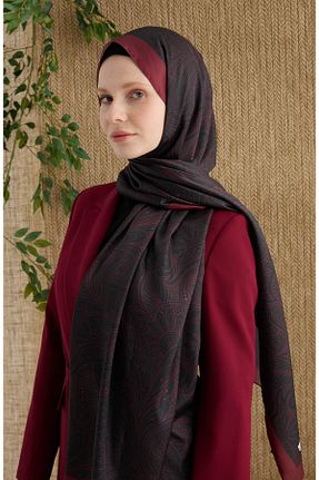 شال قرمز زنانه Fatma Atasoy - کد 906017526
