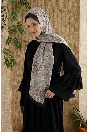 شال طوسی زنانه Fatma Atasoy - کد 906017513