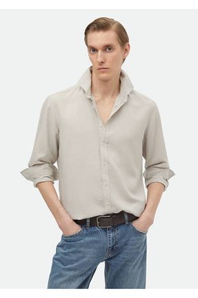 پیراهن طوسی مردانه رگولار Ramsey - کد 782745609