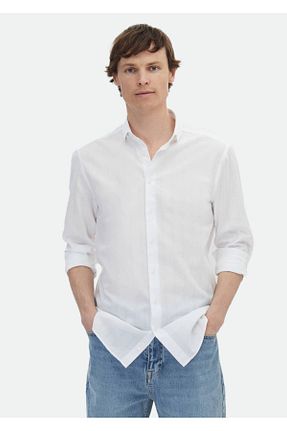 پیراهن سفید مردانه رگولار Ramsey - کد 841162521