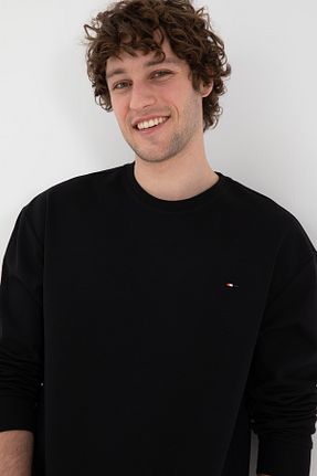 سوئیشرت مشکی مردانه ساده U.S. Polo Assn. - کد 906045328