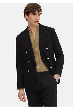 کت بلیزر مشکی مردانه اسلیم فیت Ramsey - کد 816742730