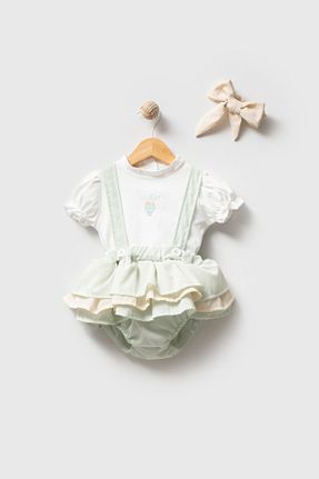 ست نوزادی سبز بچه گانه پنبه ای Jikko Baby - کد 906085358