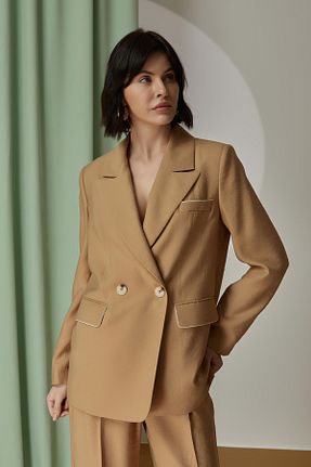 کت قهوه ای زنانه رگولار Naar - کد 906093989