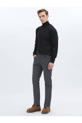 شلوار طوسی مردانه بافتنی Kip - کد 863334382