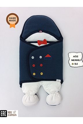 پتوی کودک و نوزاد آبی پنبه ای Tomuycuk - کد 129446344