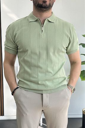 تیشرت سبز مردانه رگولار Edwox - کد 906087595