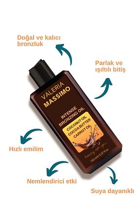 برنز کننده Yoğun Bronzluk Valeria Massimo - کد 733060189