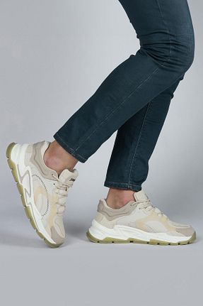 کفش اسنیکر طوسی مردانه بند دار Jump - کد 738821858