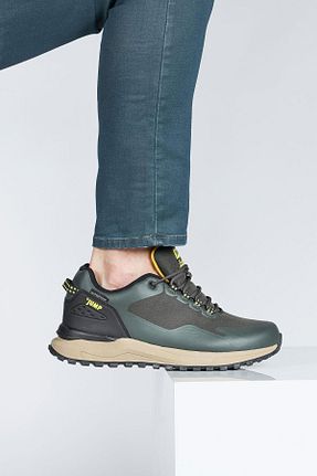 کفش بیرون سبز مردانه میکروفیبر Jump - کد 776878349