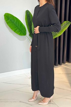 رویه حجاب مشکی زنانه مخلوط پلی استر Missemramiss - کد 906124251