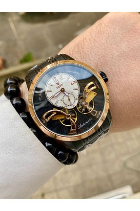 ساعت مچی طوسی مردانه 44 میلی متر FİESTA SAAT - کد 774539138