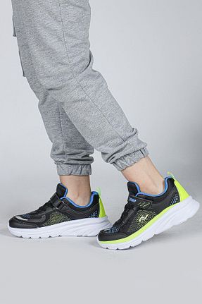 کفش اسنیکر مشکی بچه گانه بند دار Jump - کد 795480517