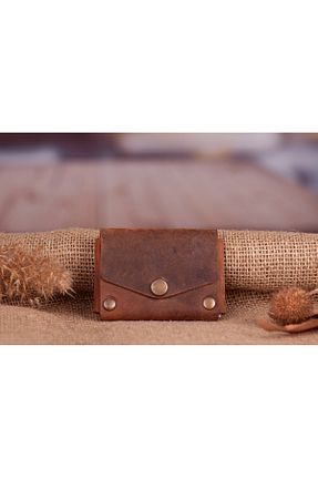 کیف پول قهوه ای زنانه سایز متوسط Utbey - کد 905769587