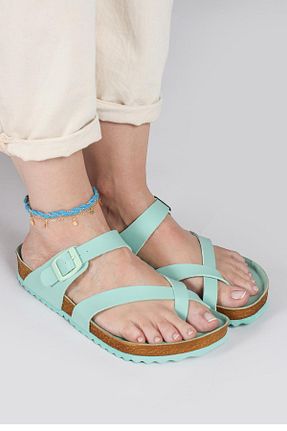 دمپائی فیروزه ای زنانه پلی اورتان Jump - کد 655833019