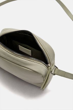 کیف دوشی سبز زنانه پلی استر Pull & Bear - کد 906114944