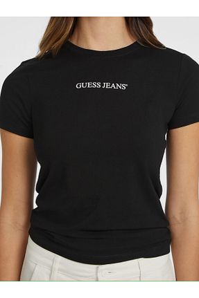 تیشرت مشکی زنانه Guess - کد 906153499